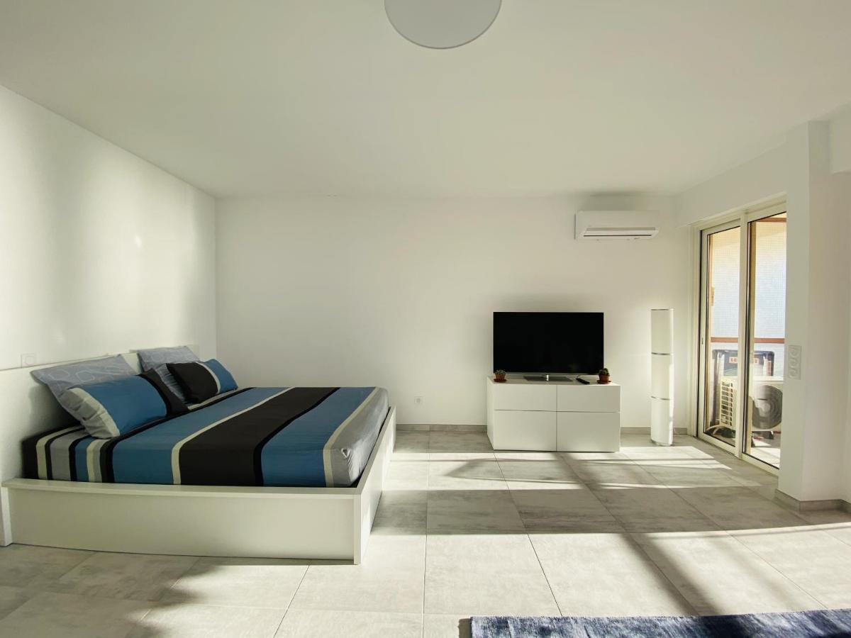 Le Vigia-Vue Mer-Terrasse-Climatisation-Parking Menton Luaran gambar